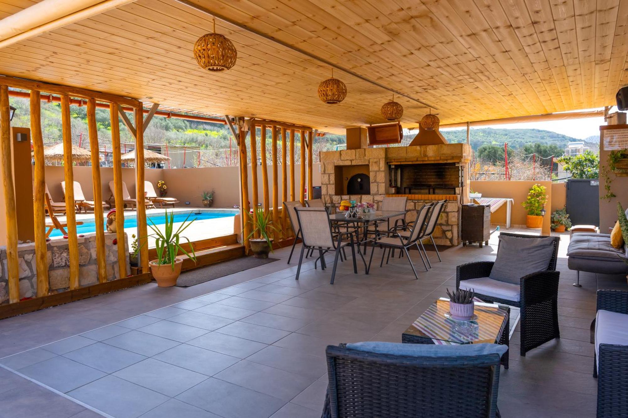 Countryhouse Villa With Pool & Private Parking Heraklion (Crete) Exterior foto